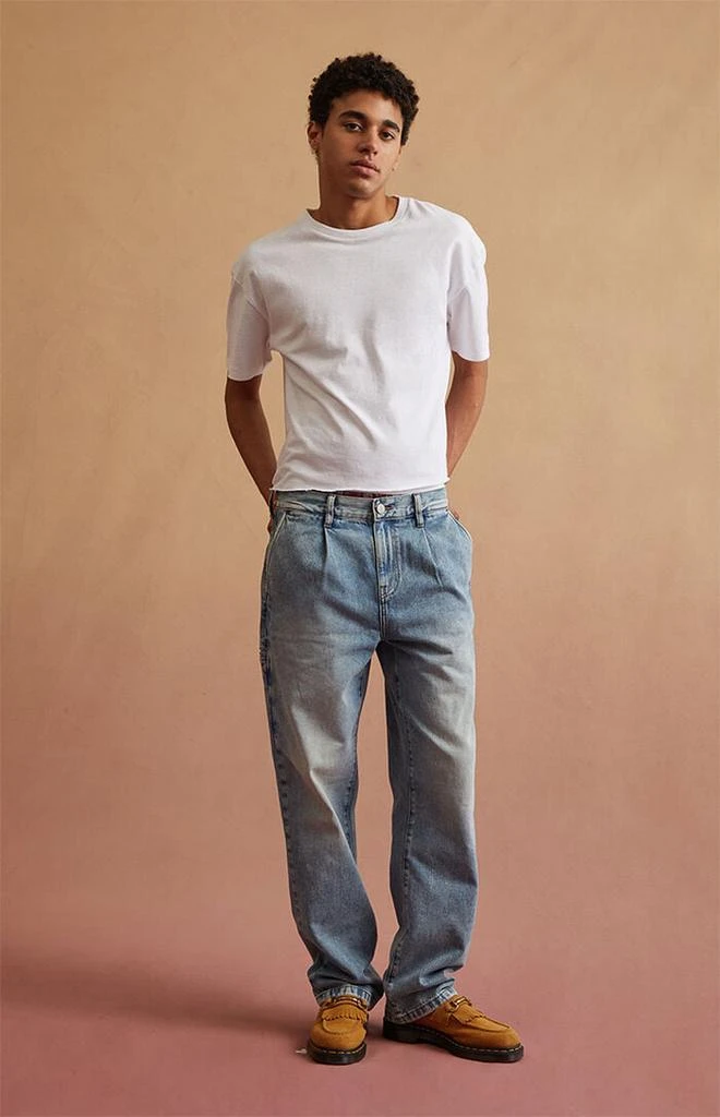 RARE DNM EDIT Light Blue Trouser Baggy Jeans 1