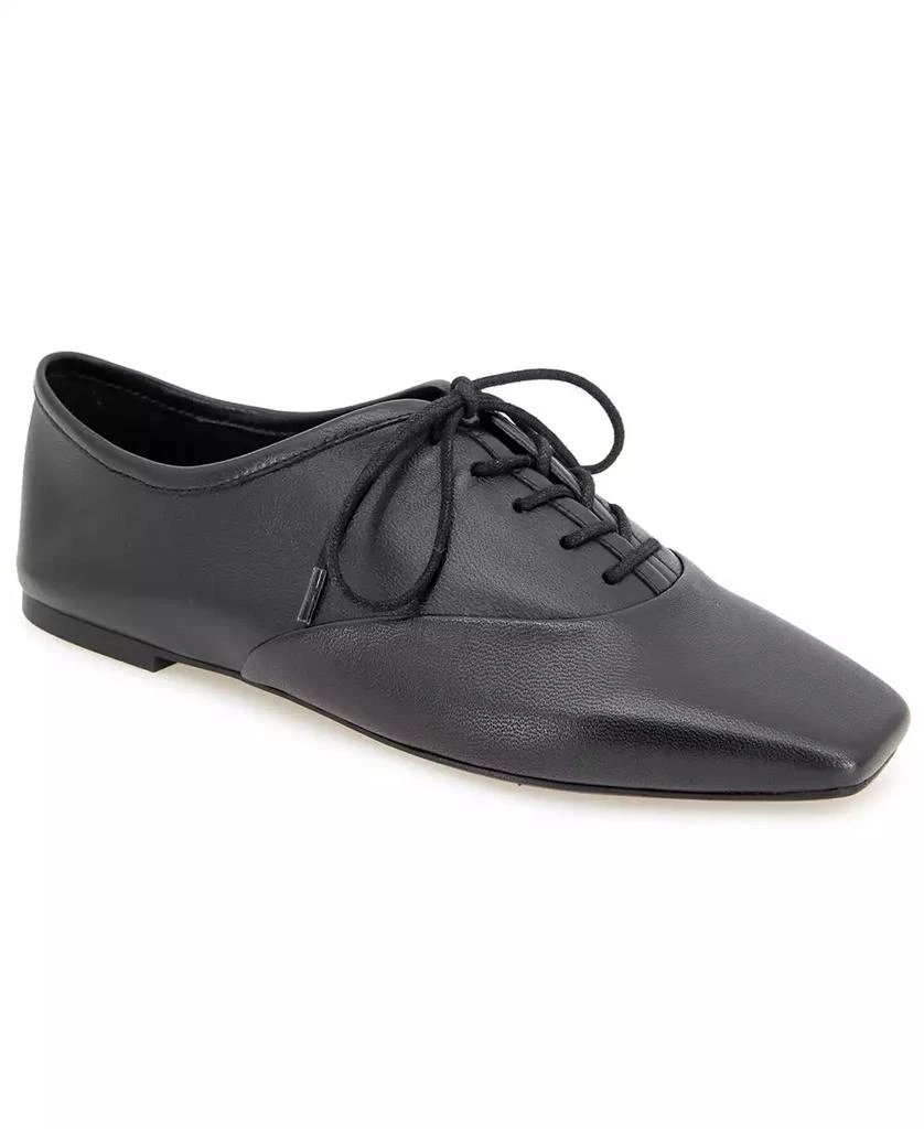 Kenneth Cole Women's Justice Square Toe Lace Up Flats 1