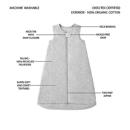 Member's Mark Member's Mark Baby 2-Pack Organic Cotton Sleep Sack 4