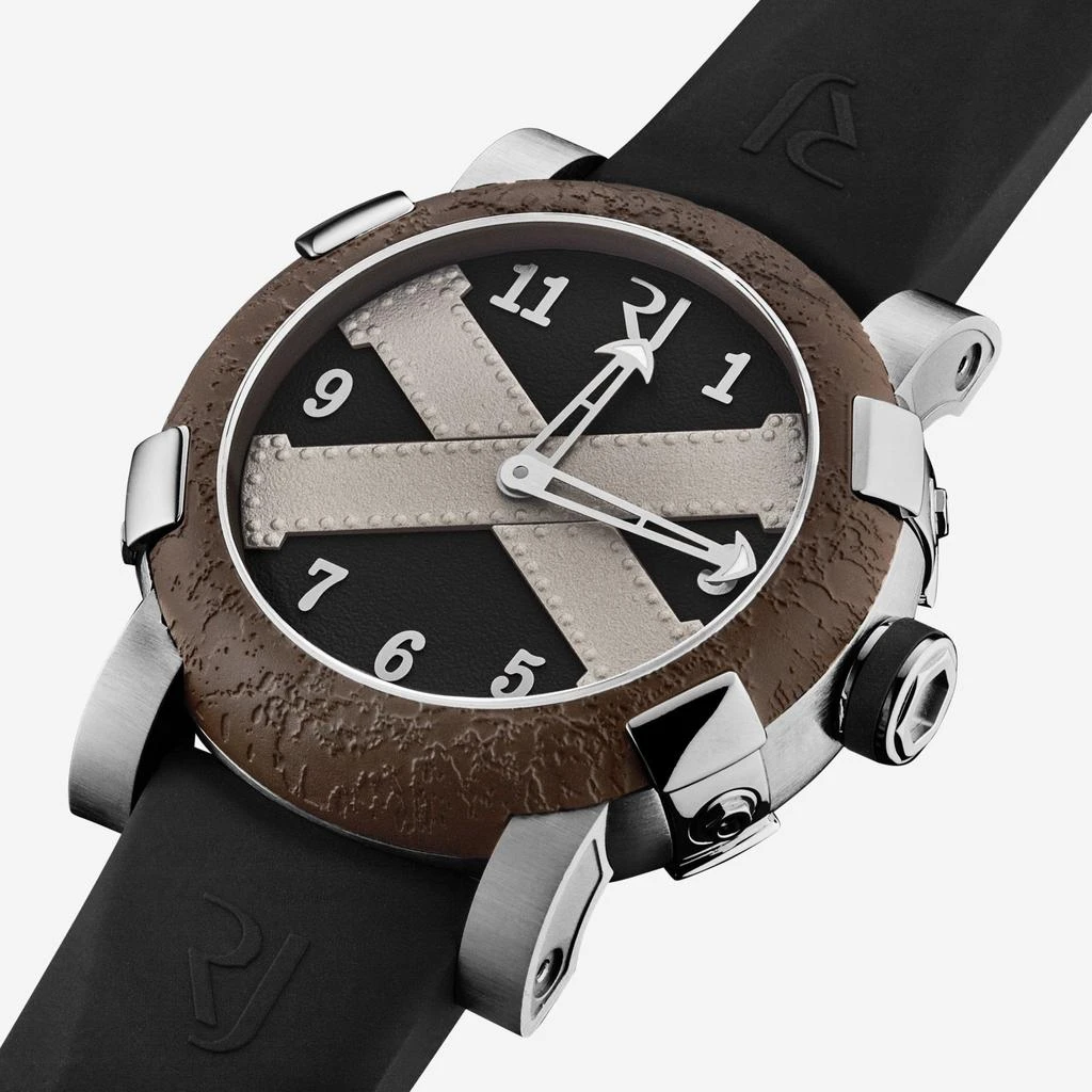 Romain Jerome Romain Jerome Titanic A La Grande Black Dial Automatic Men's Watch RJ.TG.AU.101.10 2