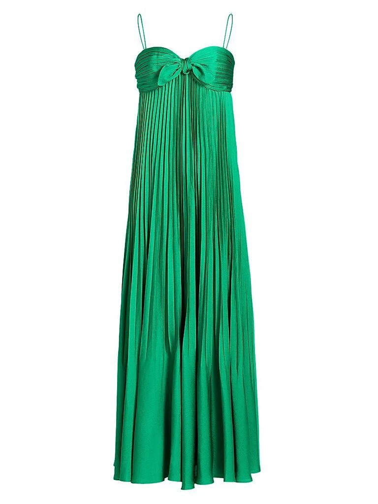 sachin and babi light blue dress RUNAWAY Adina Maxi Dress Emerald