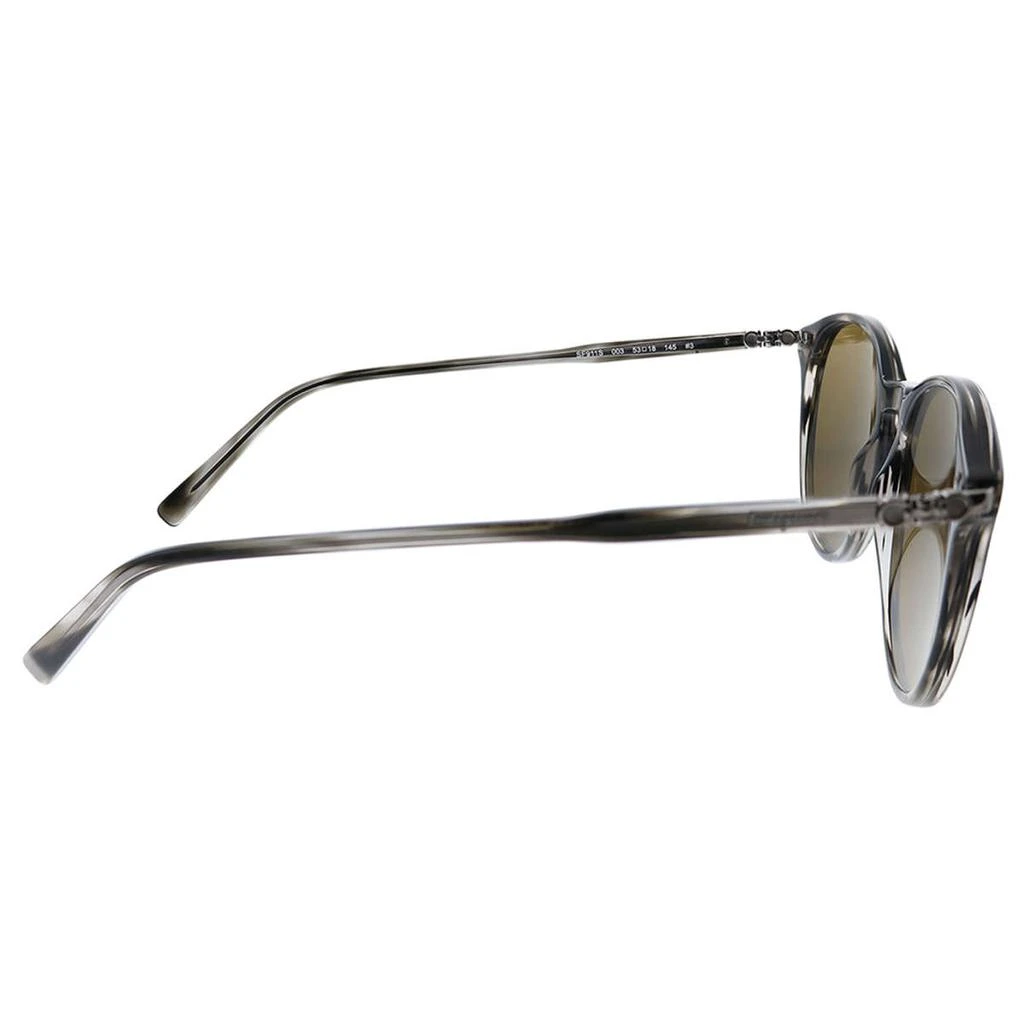 Salvatore Ferragamo Ferragamo Men's Grey Round Sunglasses 4