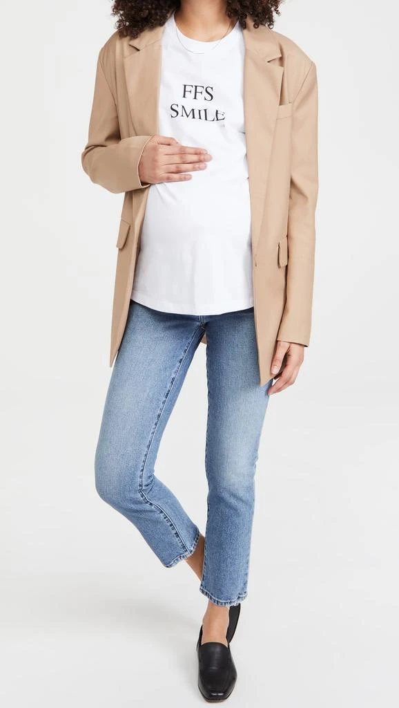 Joe's Jeans The Lara Straight Ankle Maternity Jeans 1