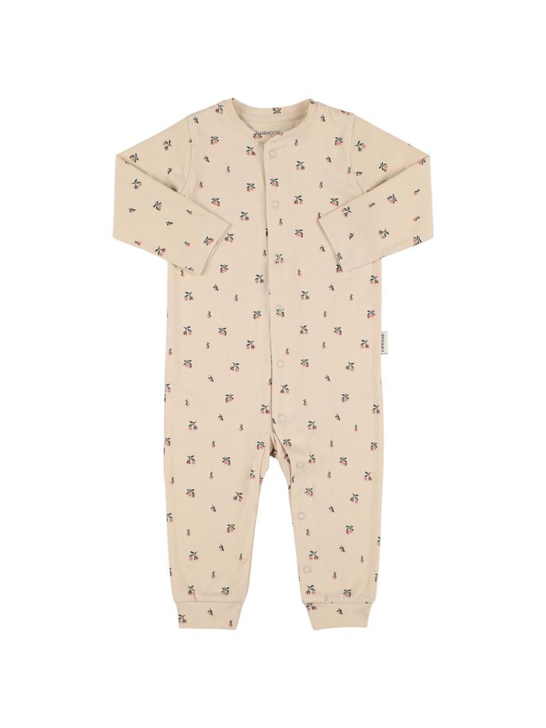 Liewood Printed Cotton Blend Jersey Romper
