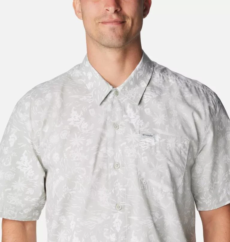 Columbia Columbia Men s PFG Trollers Best  Short Sleeve Shirt- 4