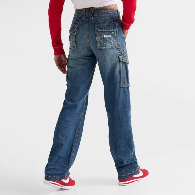 True Religion Women's True Religion Big T Cargo Jeans 4