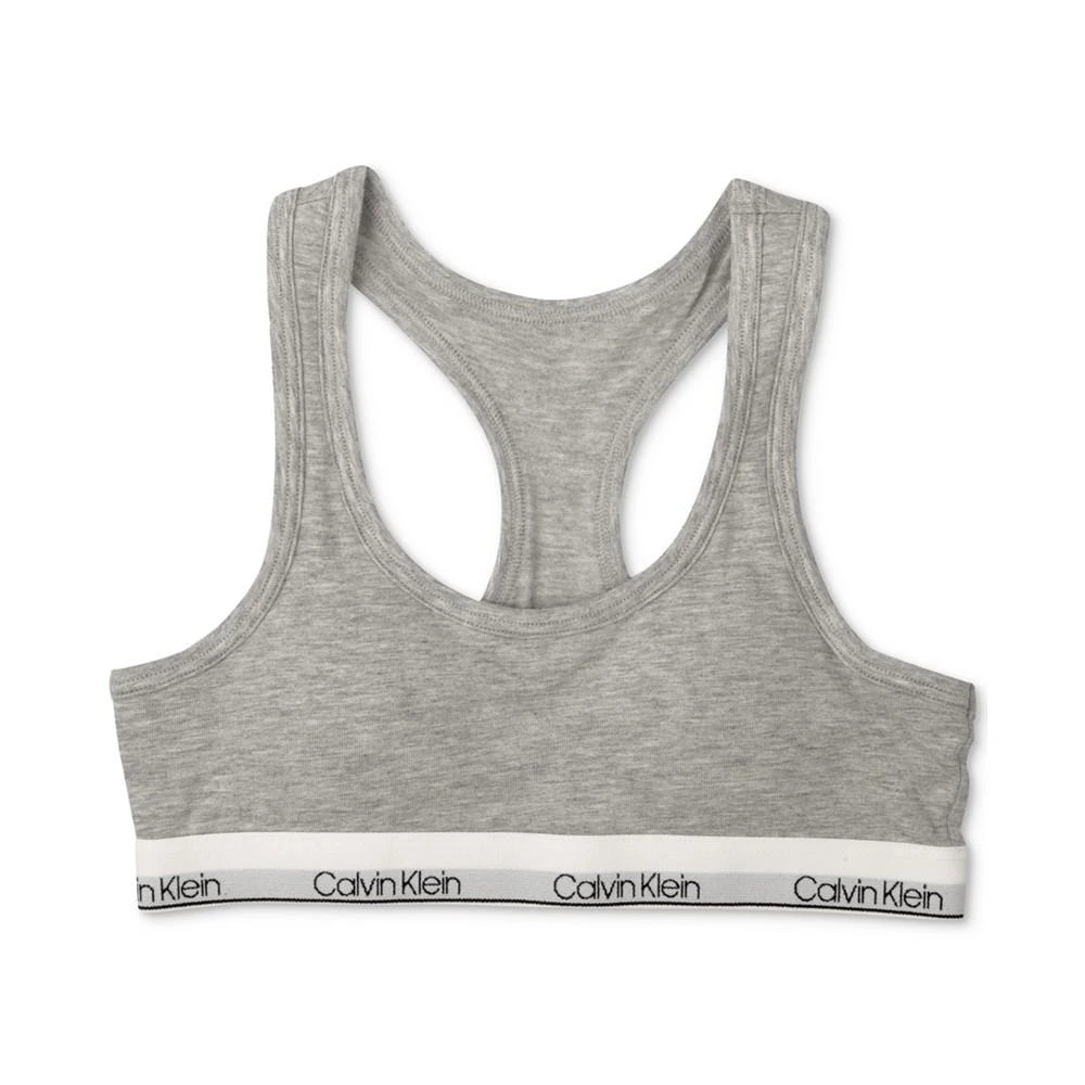 Calvin Klein Molded Logo Bra, Little Girls & Big Girls 3
