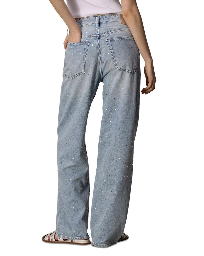 Rag & Bone Logan Wide Leg Jeans in Misty With Jewel 3