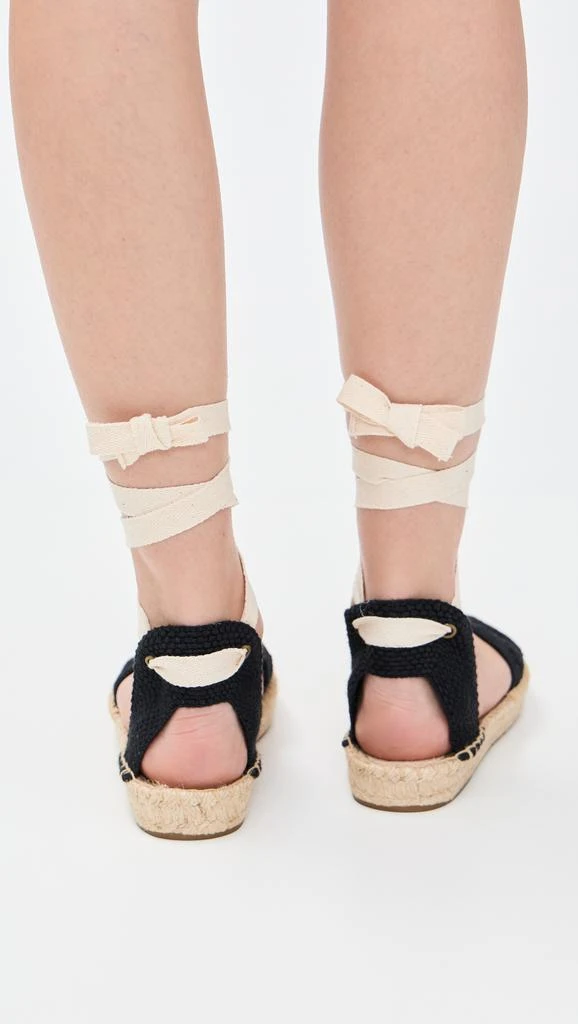 Soludos The Lauren Lace Up Crochet Espadrilles 3
