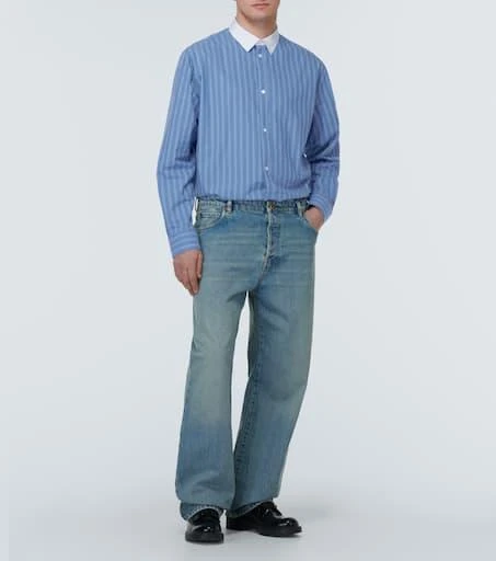 Loewe Striped cotton poplin shirt 2