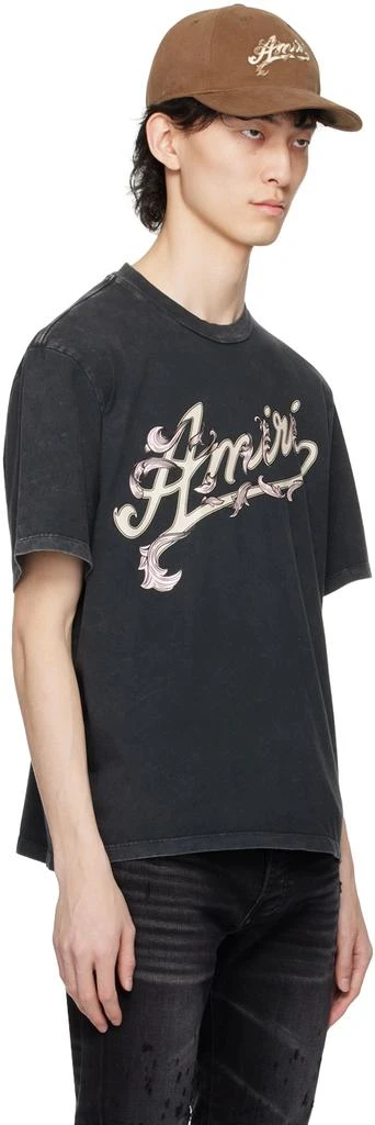 AMIRI Black Filigree T-Shirt 2