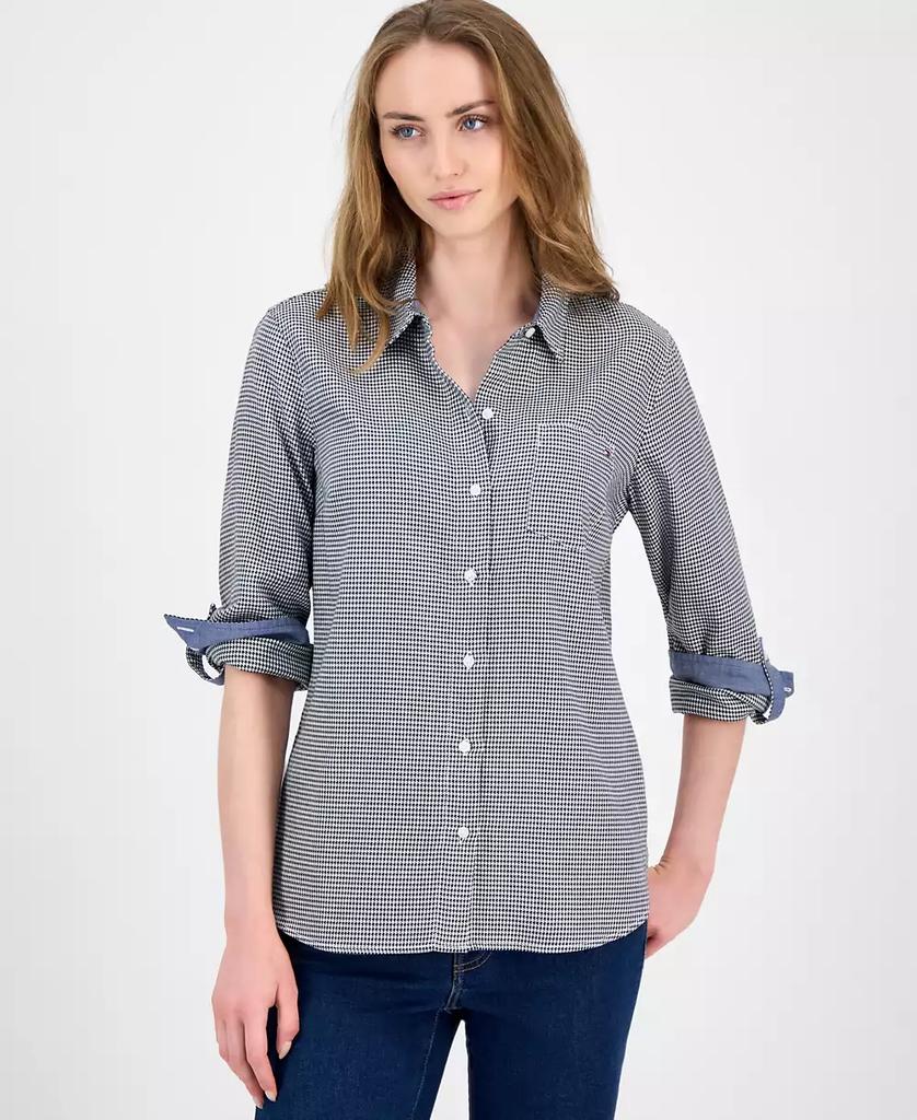 Tommy Hilfiger Women's Coquette Check Cotton Shirt