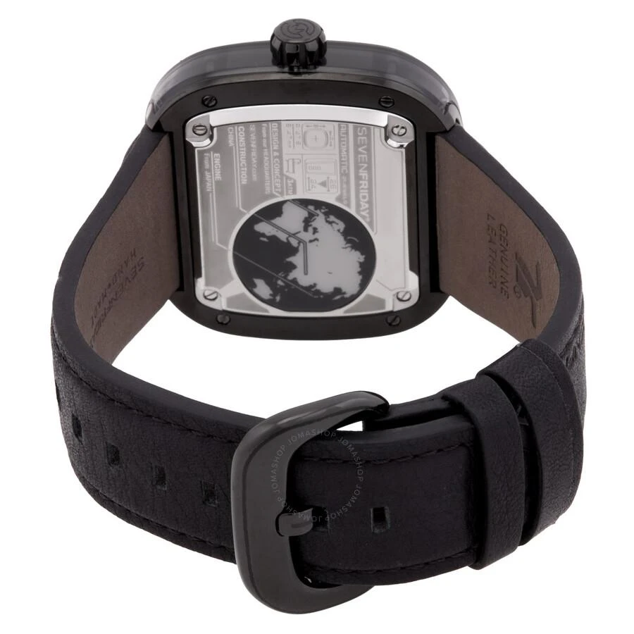 Sevenfriday Sevenfriday M-Series Automatic Black Dial Men's Watch M3/07 3