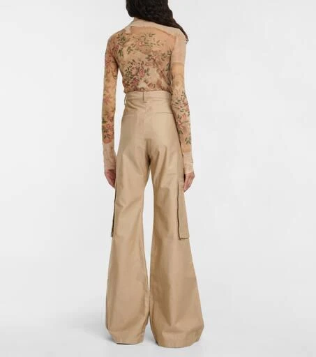 AMIRI Canvas wide-leg cargo pants 3