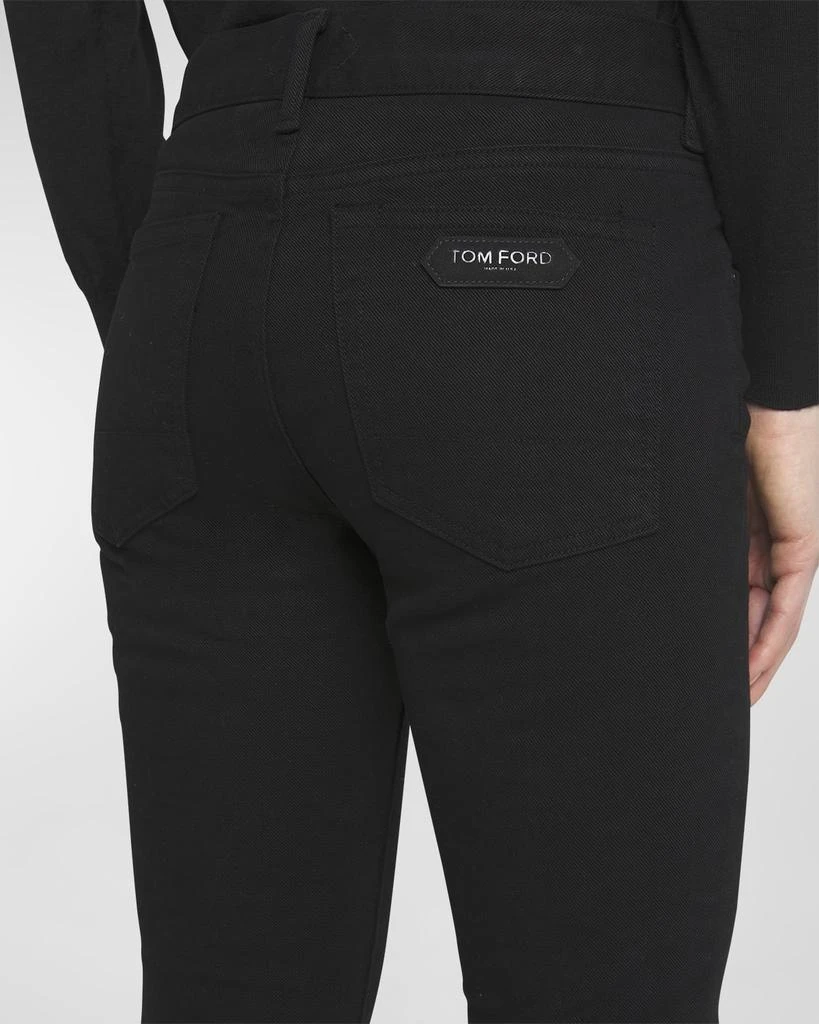 Tom Ford Low-Rise Stretch Twill Denim Skinny-Leg Pants 7
