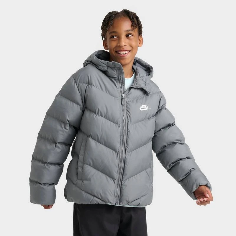 NIKE Big Kids
 Nike Sportswear All Day Play Therma-FIT Loose-Fit Puffer Jacket