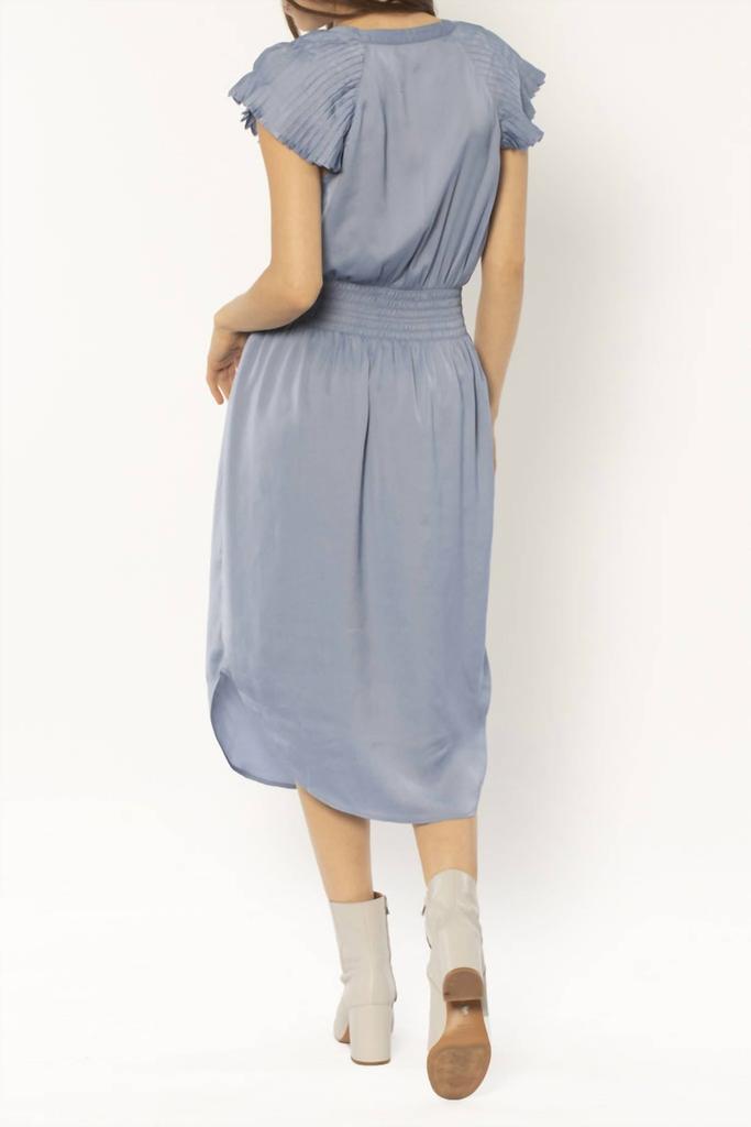 AMUSE SOCIETY Isola Woven Dress In Ash