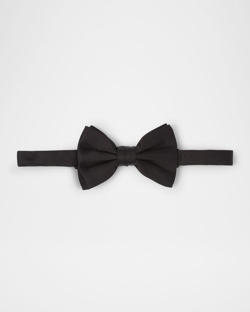 Prada Men's Satin Pre-Tied Bow Tie