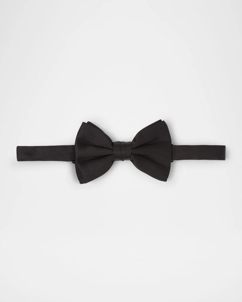 Prada Men's Satin Pre-Tied Bow Tie 1