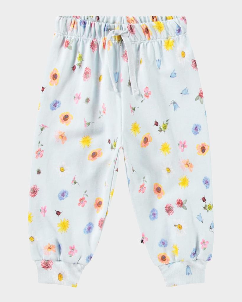 MOLO Girl's Simeon Floral-Print Sweatpants, Size 6M-2