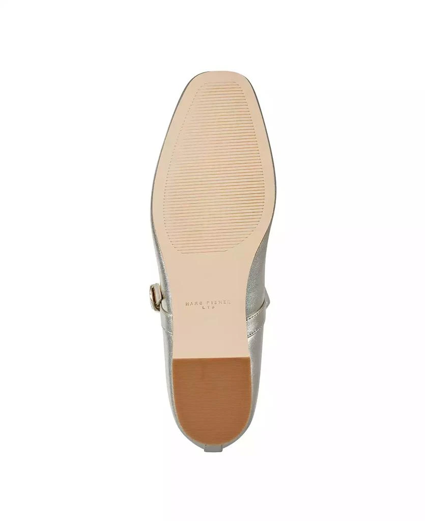 Marc Fisher Women's Garissa Square Toe Dress Ballet Flats 5