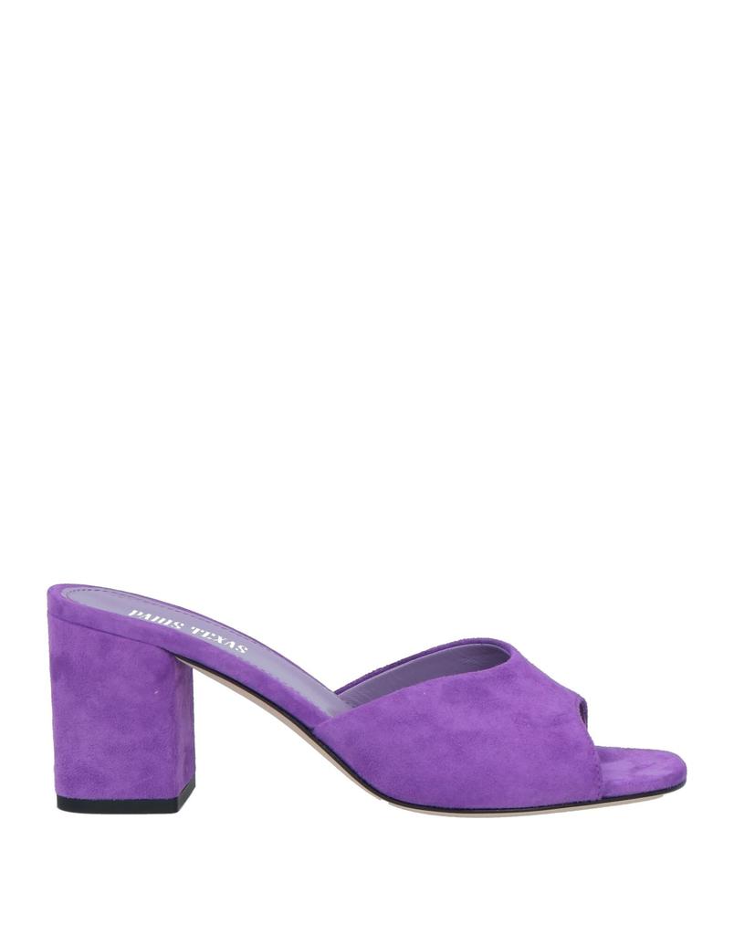 Paris Texas Burgundy Lara 50 Mules - Slippers - BeyondStyle