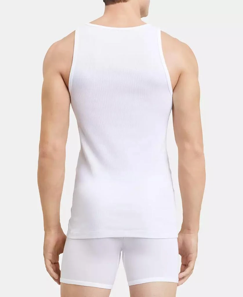 Calvin Klein Men's 5-Pack Cotton Classics Tank Top Undershirts 3