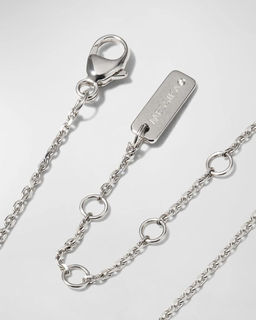 Messika Move Uno 18K White Gold Diamond Bezel Bracelet 4