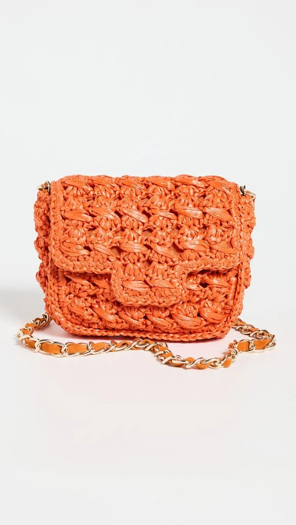 Caterina Bertini Woven Shoulder Bag 1
