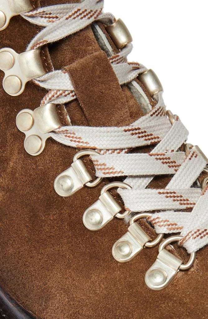ALL SAINTS Wanda Genuine Shearling Lug Sole Combat Boot 6