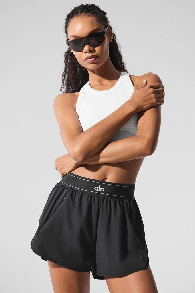 Alo Match Point Short - Black 6