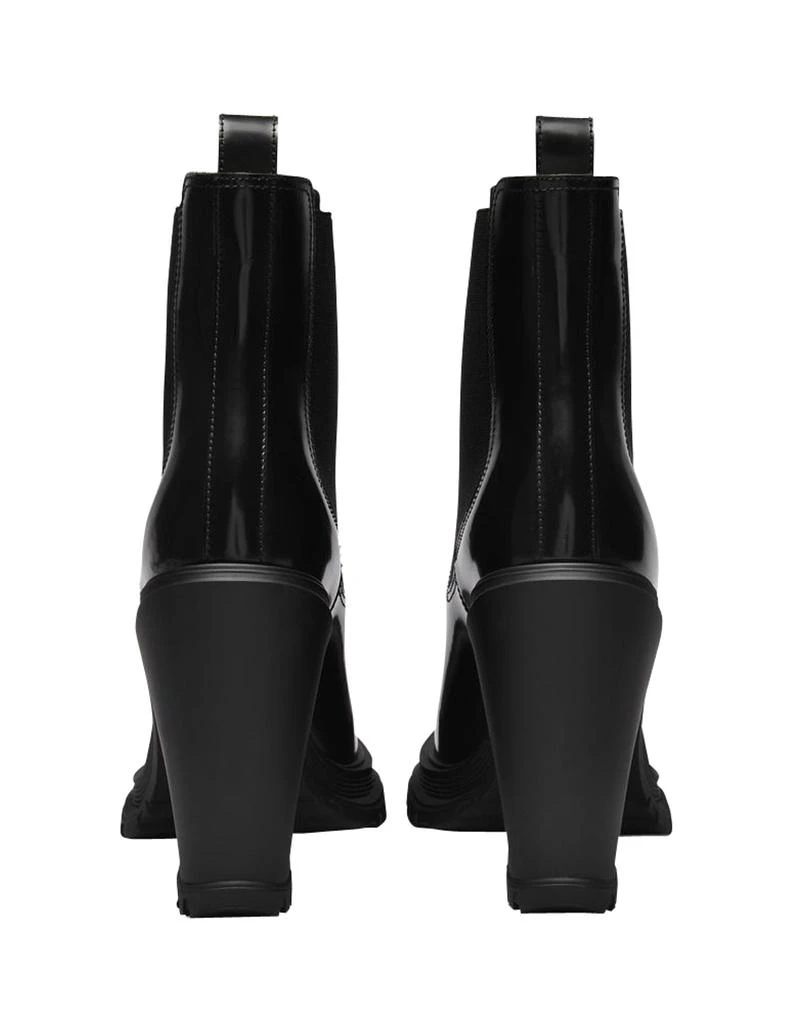 Alexander McQueen Black Leather Boots 2