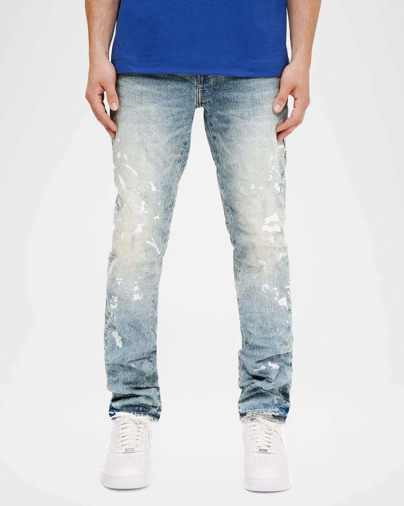 PURPLE Men's Manganese Paint Jeans 3