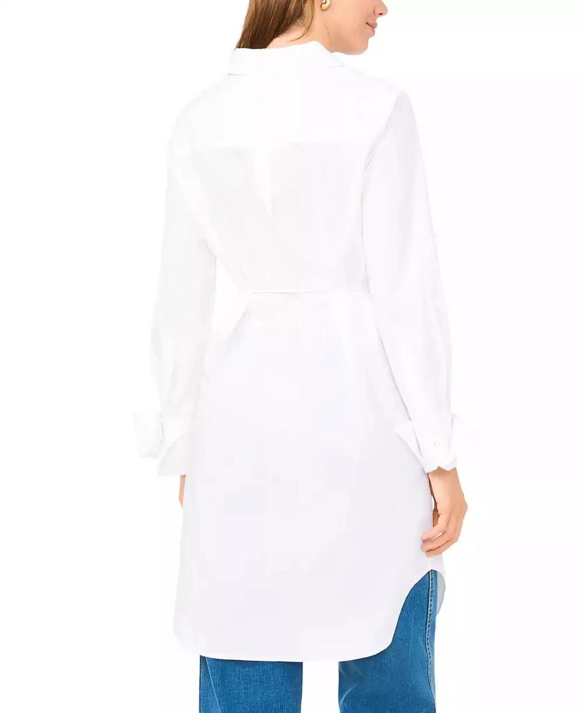 Vince Camuto Women
s Button Down Collared Shirtdress 5