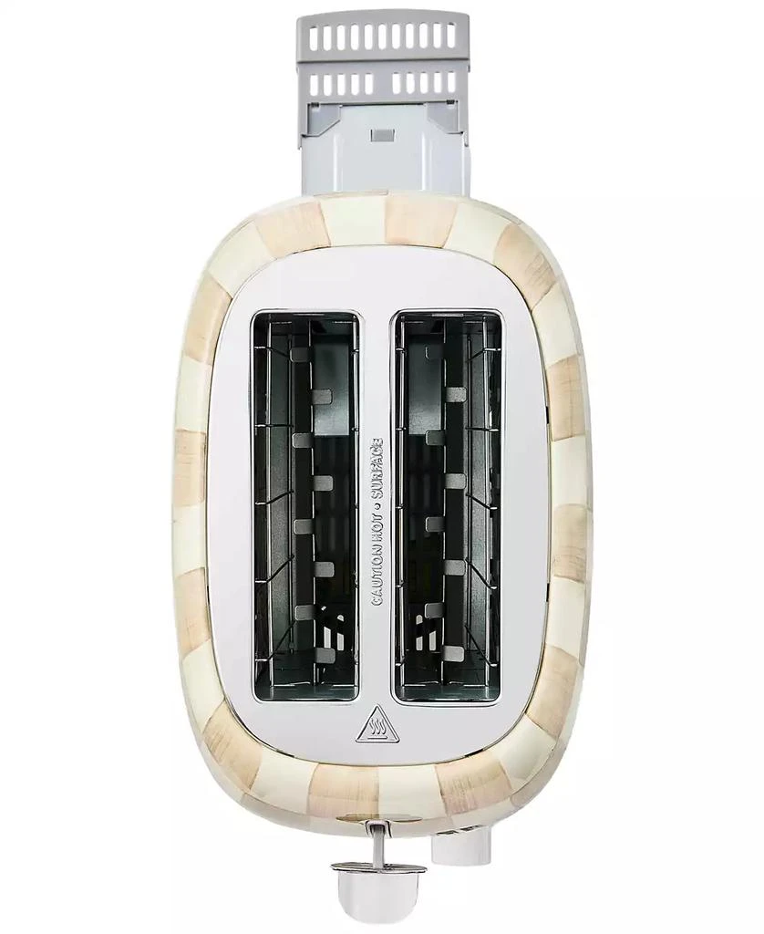 MacKenzie-Childs Mocha Check 2-Slice Toaster 4