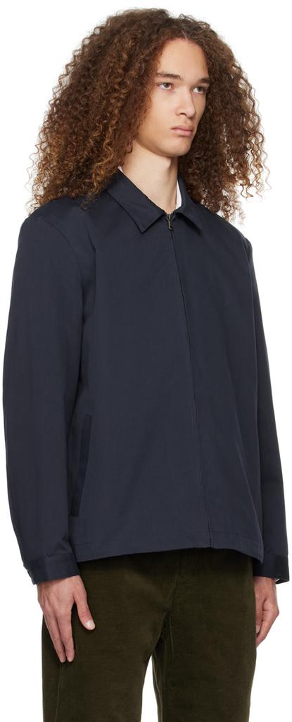 Sunspel Navy Harrington Jacket