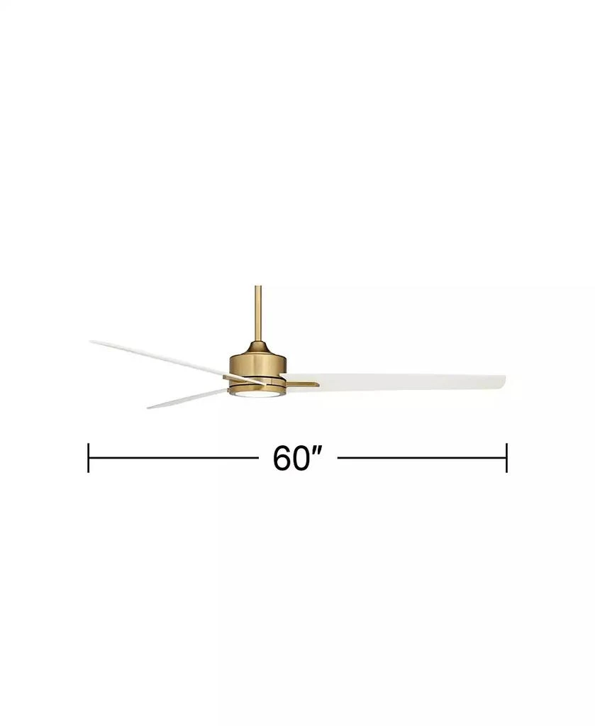 Casa Vieja 60 Inch 3 Blade LED Light with Remote Control Ceiling Fan 6