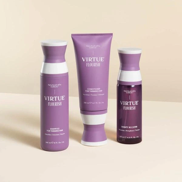 VIRTUE VIRTUE Flourish Nightly Intensive Hair Rejuvenation Treatment Hair Kit 3 piece 4