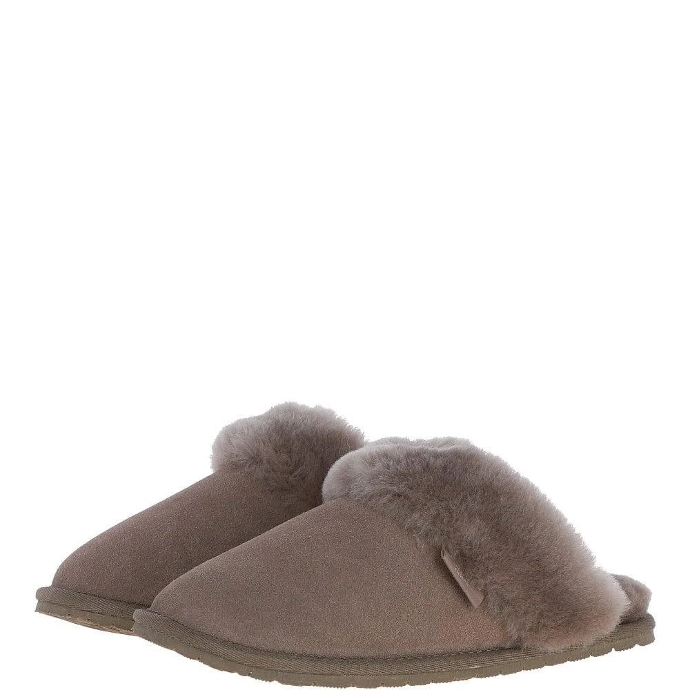 Fenland Fenland Pippa Ladies Slippers Mink (UK Size 5) 1