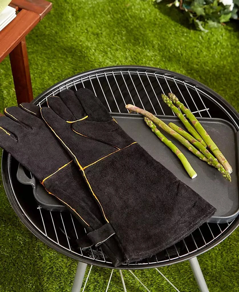 RSVP International Leather Grill Gloves, Set of 2 2