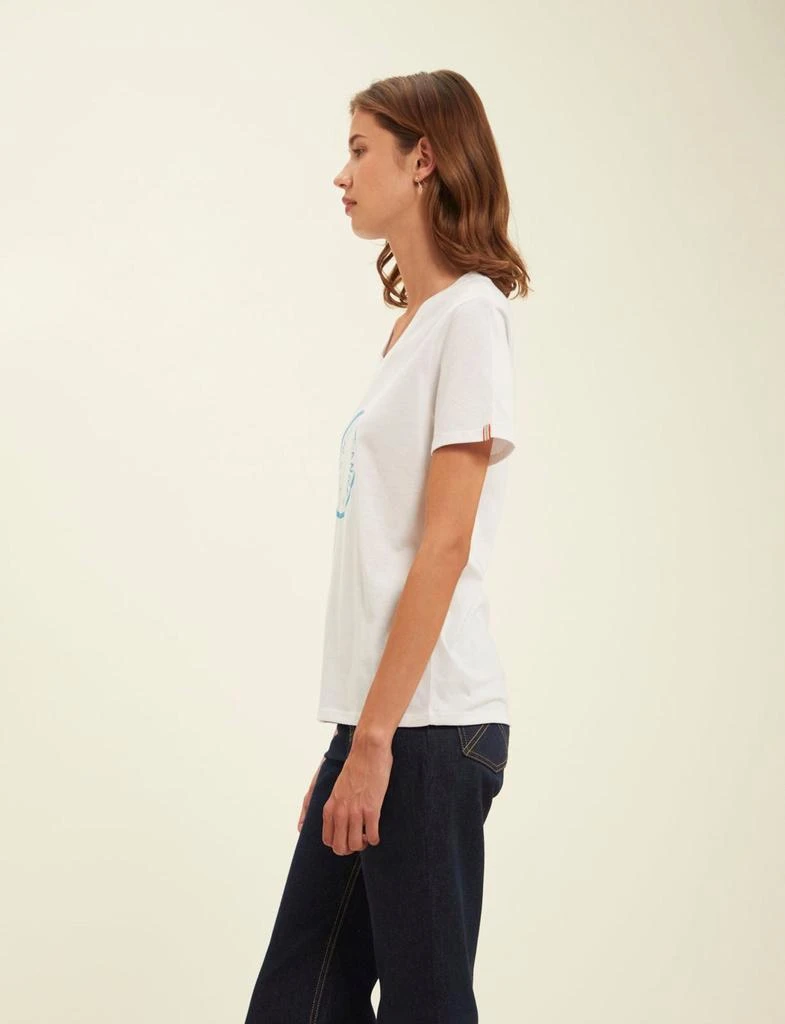 INES DE LA FRESSANGE PARIS Aurora T-shirt white 4