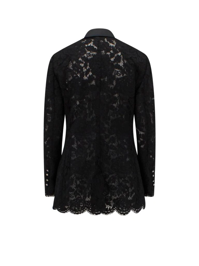 Dolce & Gabbana Dolce & Gabbana Double Breasted Lace Blazer 2