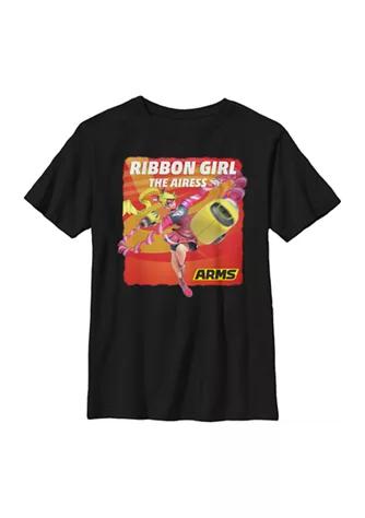 Nintendo Boys 4 7 Ribbon Girl Graphic T Shirt