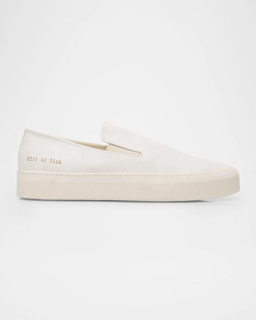 Common Projects Men's Suede Slip-On Sneakers 1