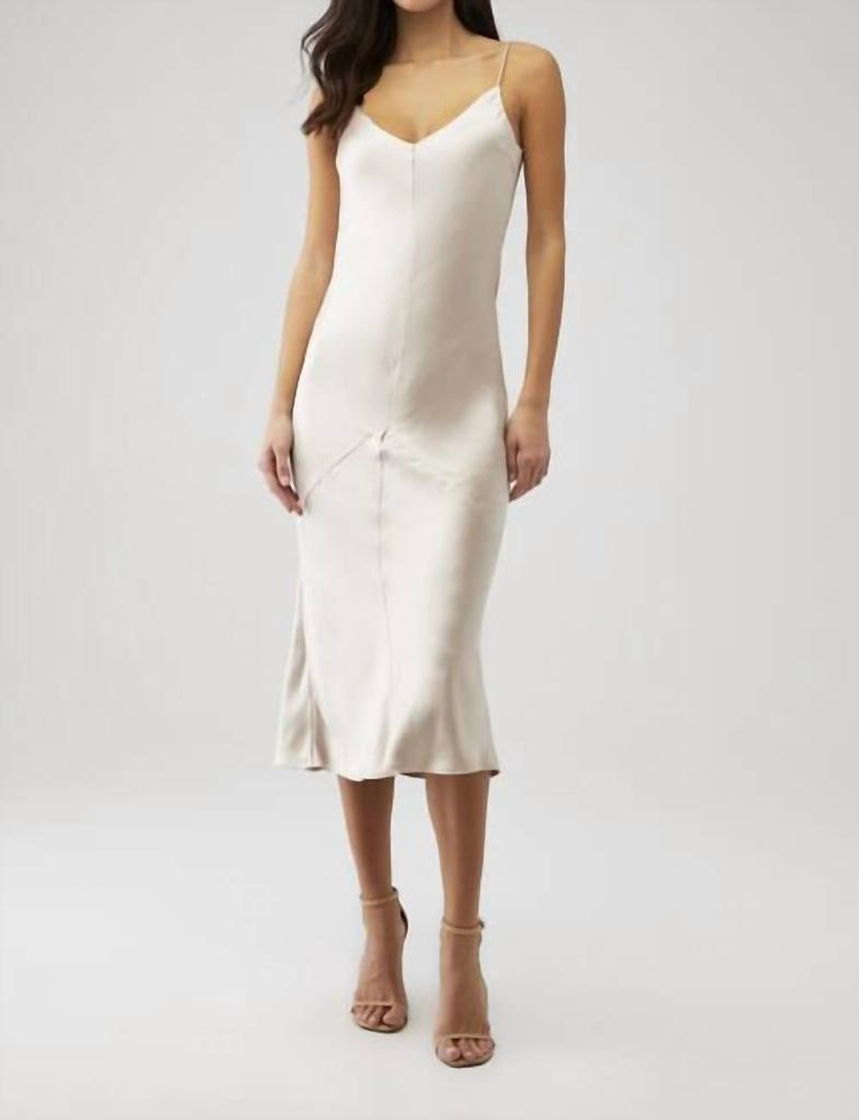 Line & Dot Line And Dot - Dolly Satin Dress