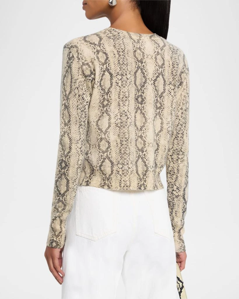 FRAME The Cashmere Snake Cardigan 3