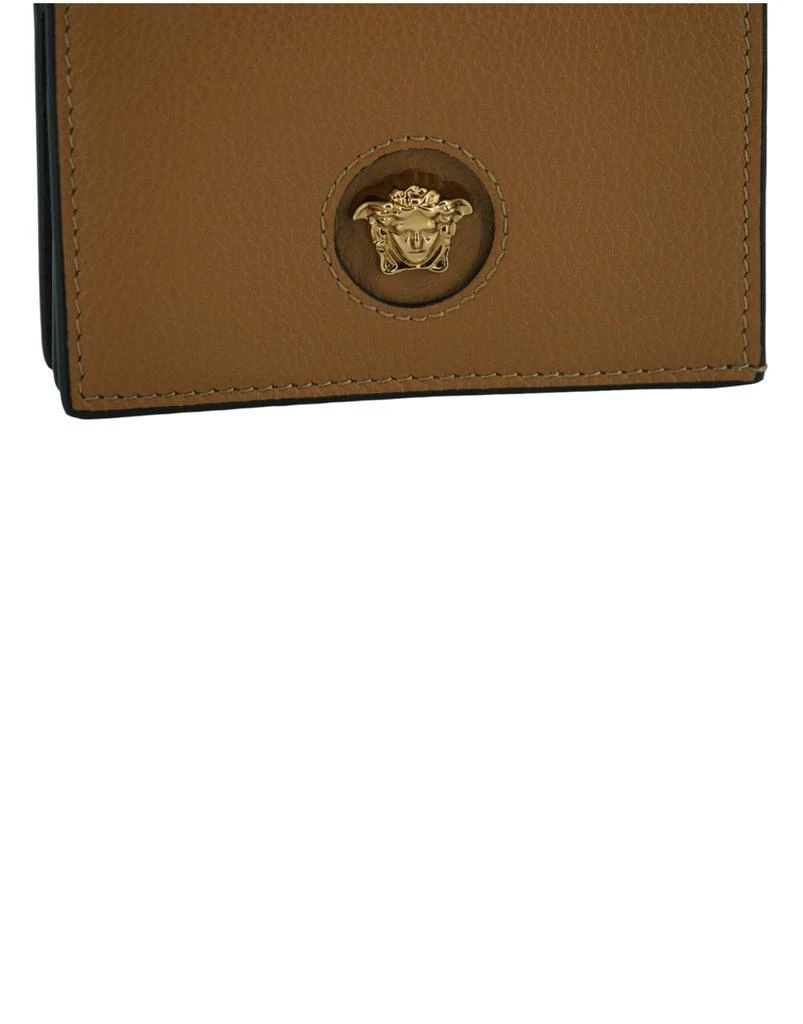 Versace Calf Leather Compact Women's Wallet 4