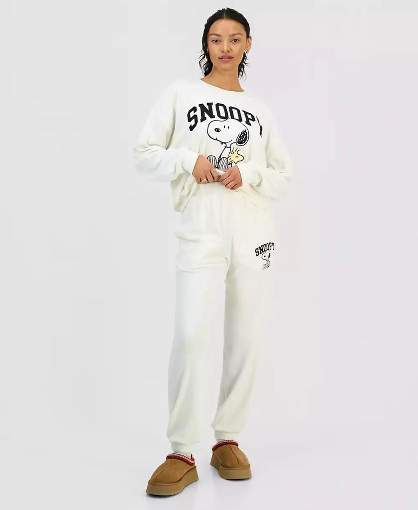 Grayson Threads, The Label Juniors' Snoopy Velour Jogger Pants