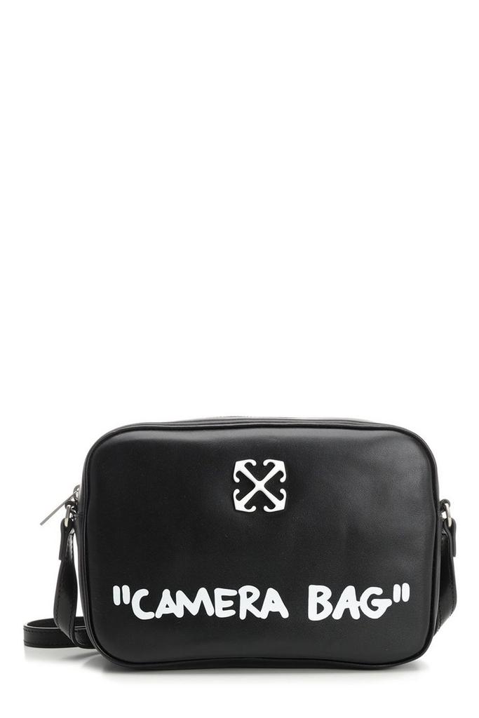 【関税込み】Clam Hobo Bag - Off White - Leather - Black Off-White Clam Hobo Bag - Leather - Black | ShopSimon