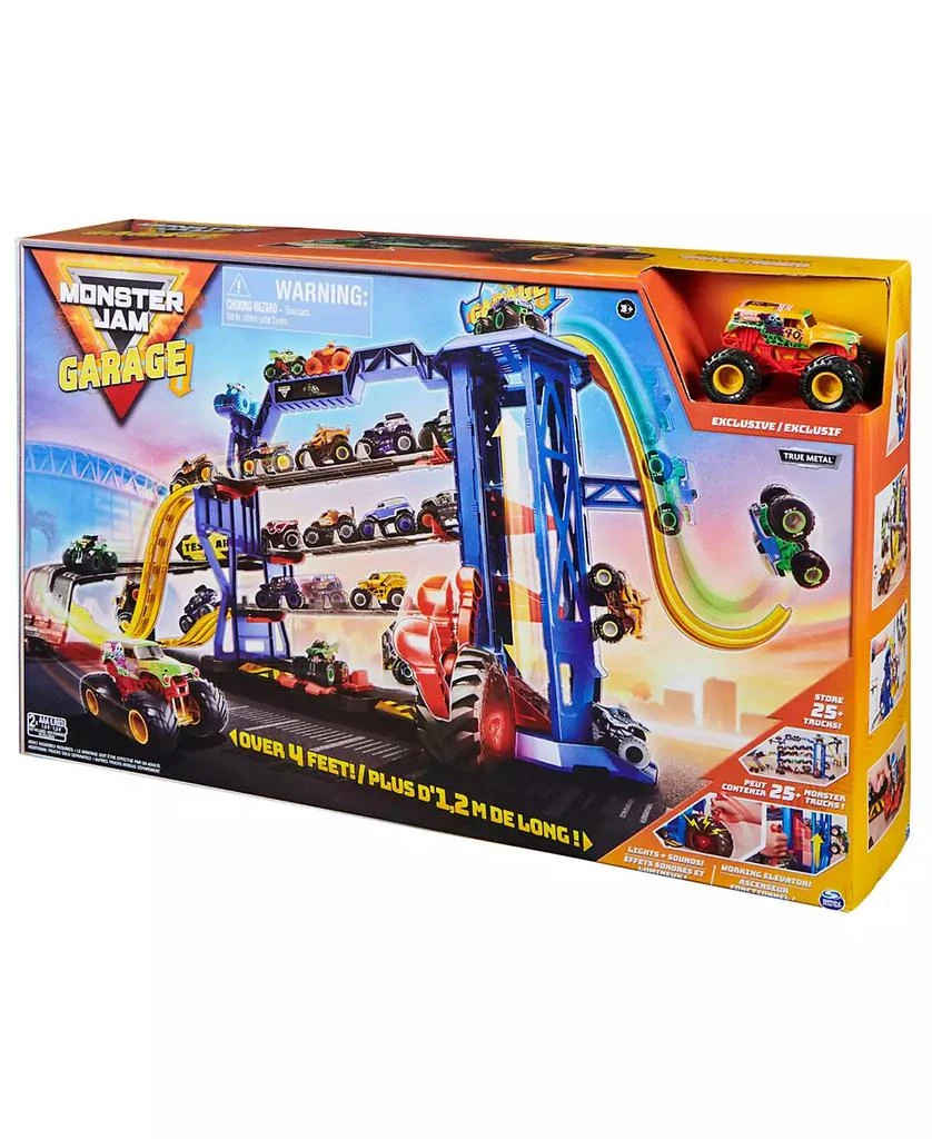 Monster Jam Garage Playset & Storage 9